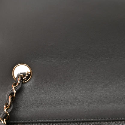 Chanel Lambskin Quilted Mini Rectangular Flap Dark Grey 11 of 11