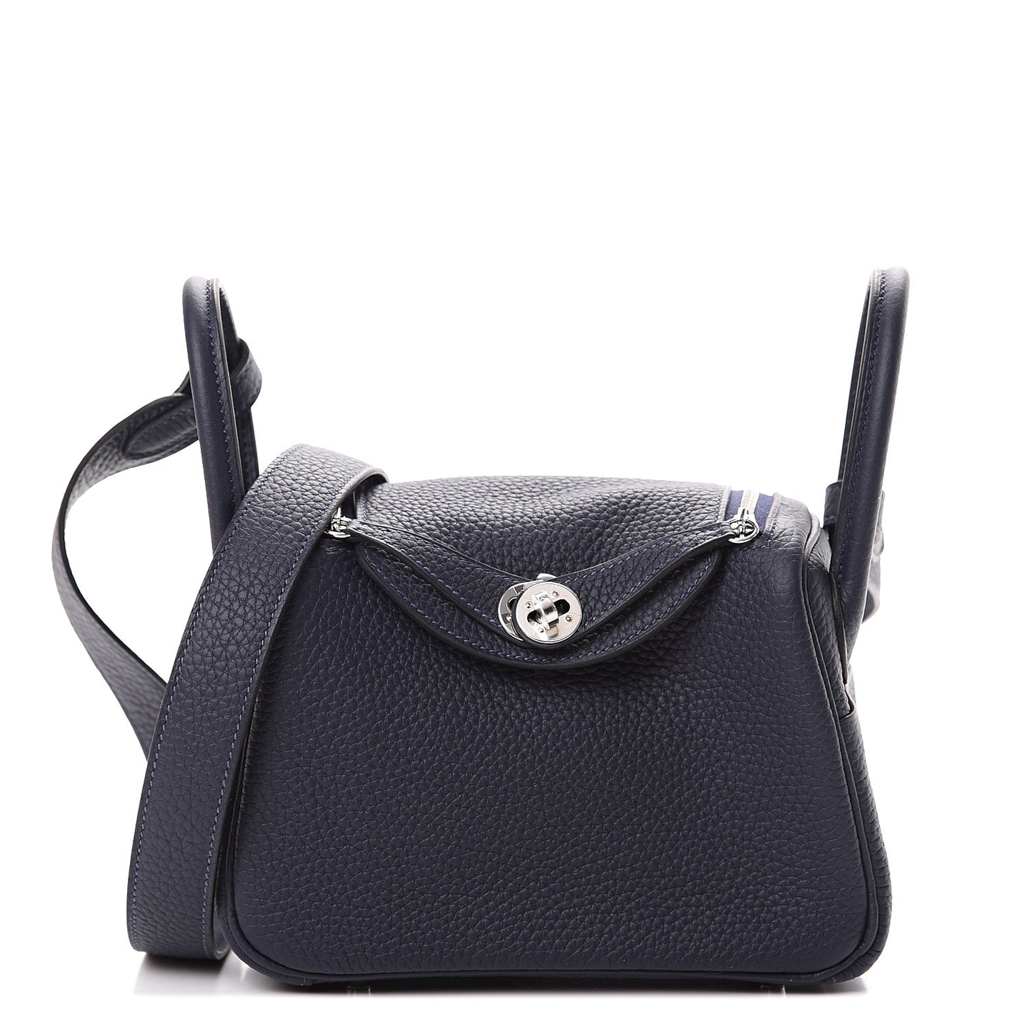 Taurillon Clemence Mini Lindy 20 Bleu Nuit