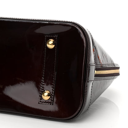 Louis Vuitton Vernis Alma PM Amarante 8 of 9