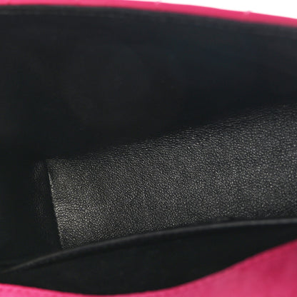 Saint Laurent Patent Calfskin Matelasse Monogram Small Vicky Chain Bag Bubblegum 5 of 9