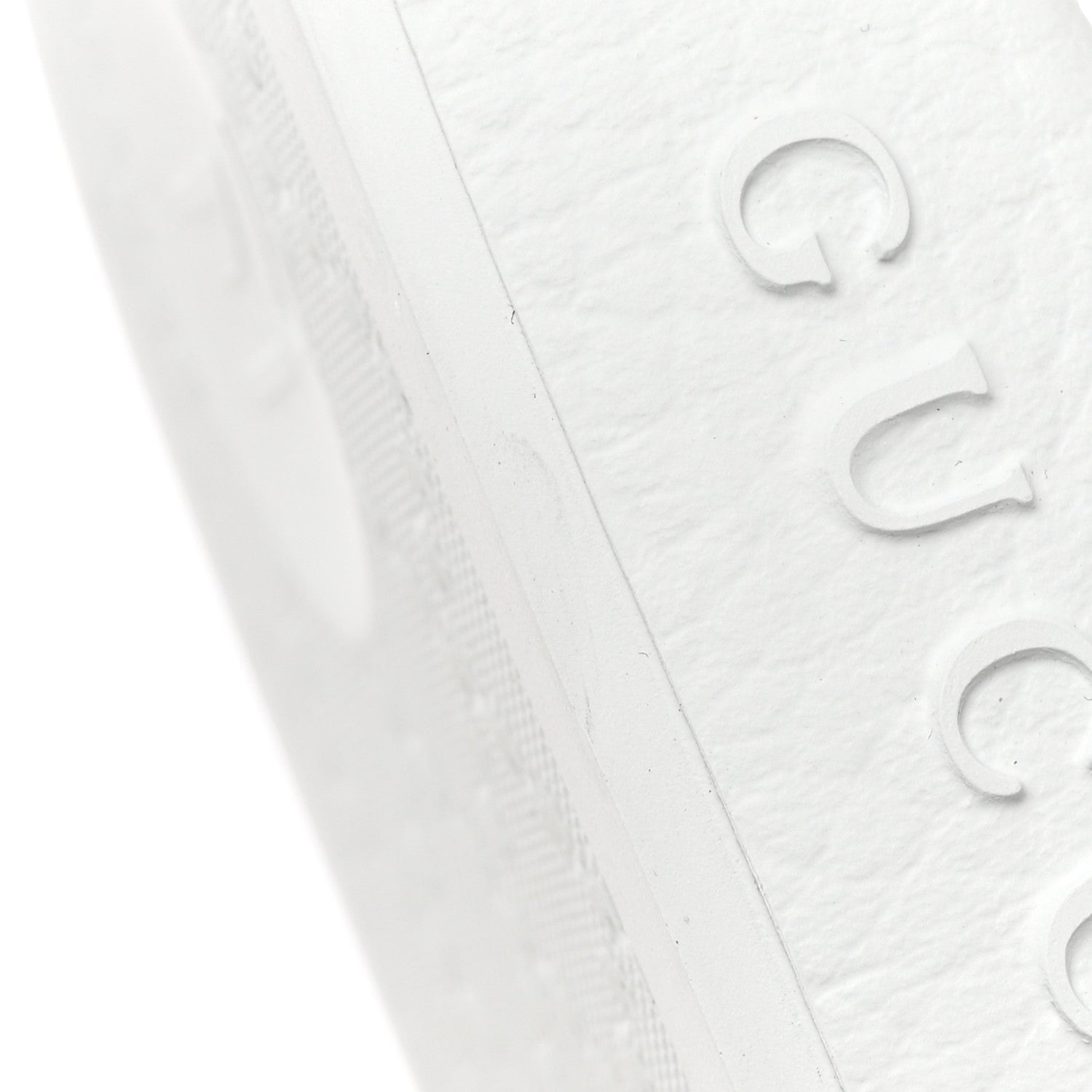 Gucci Rubber Web Mens Pool Slide Sandals 12 Great White 16 of 20