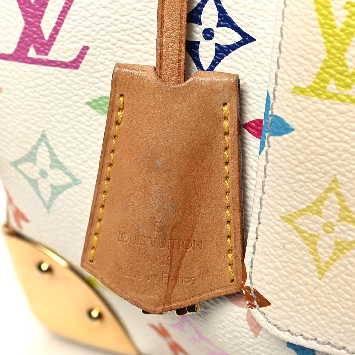 Monogram Multicolor Speedy 30 White