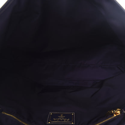 Prada Tessuto Nylon Saffiano Tote Purple 5 of 10