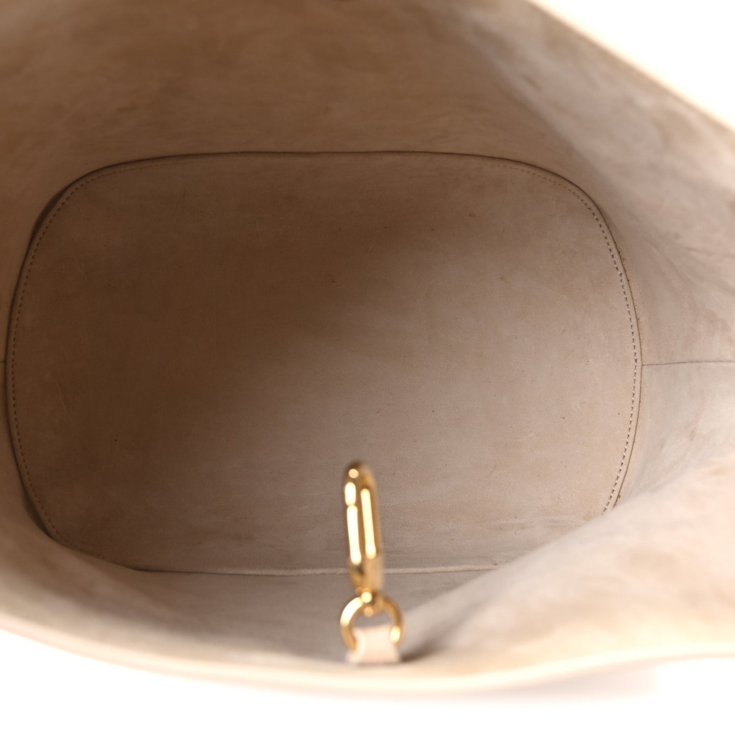 Grained Calfskin Medium Medaillon Bucket Bag  Trench