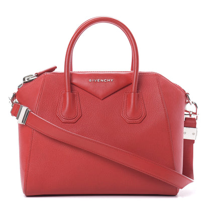 Givenchy Sugar Goatskin Small Antigona Red 1 of 13