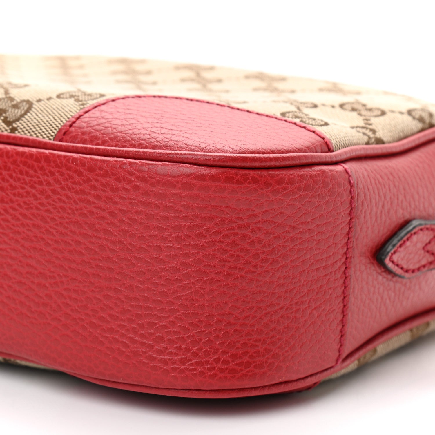 Gucci Monogram Mini Bree Messenger Bag Red 10 of 12