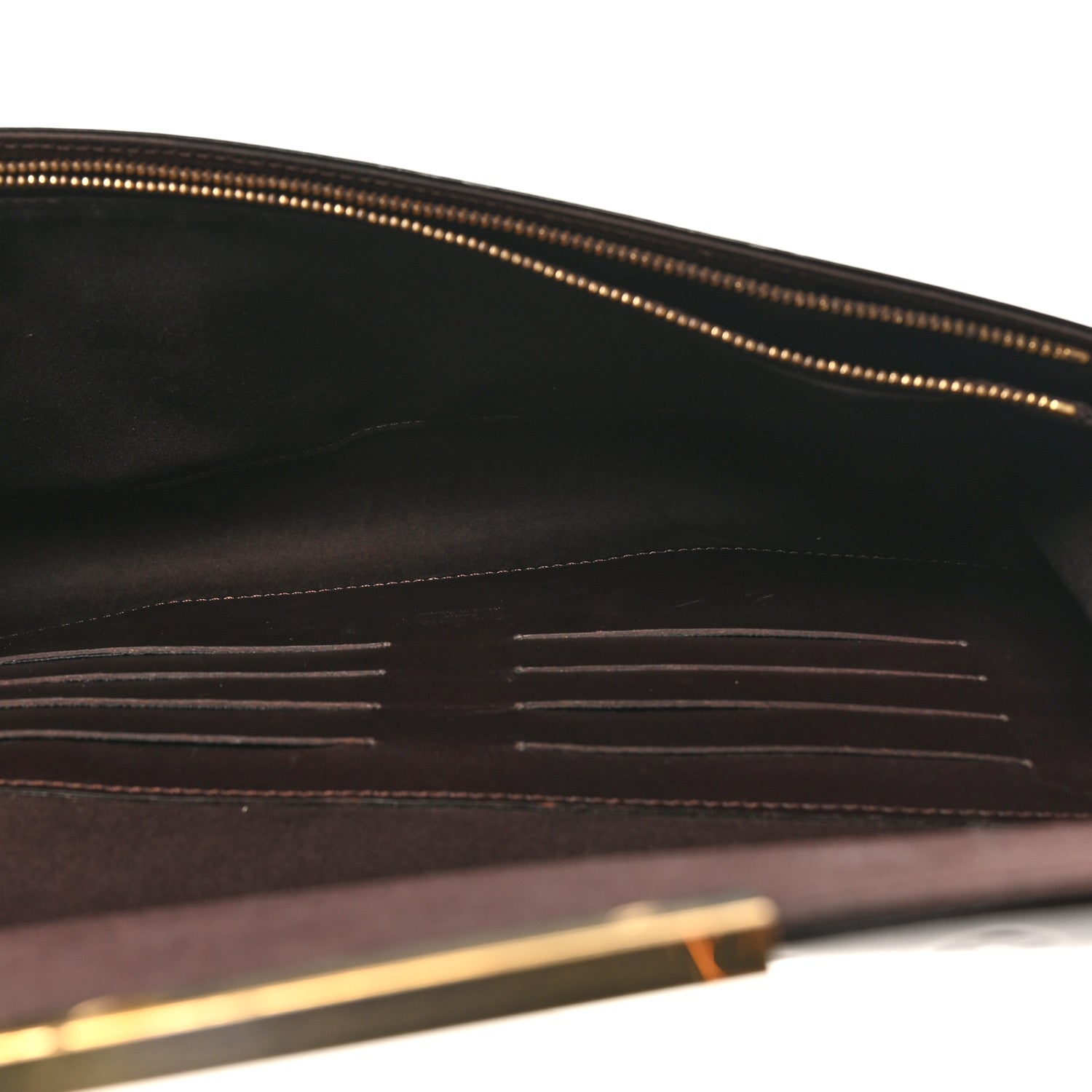 Louis Vuitton Vernis Robertson Clutch Amarante 5 of 7