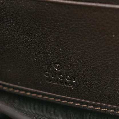 Gucci Monogram Bow Zip Around Wallet Brown 6 of 6