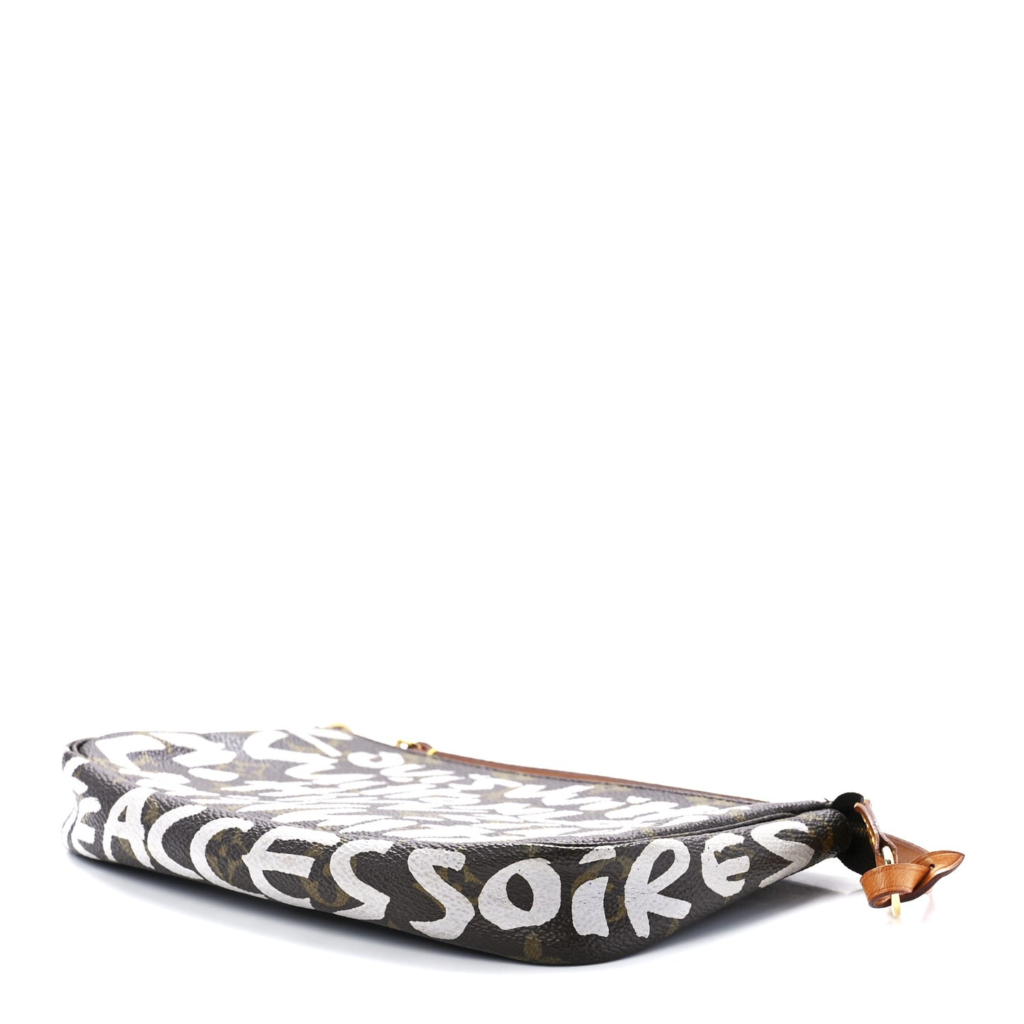 Monogram Graffiti Pochette Accessories Silver