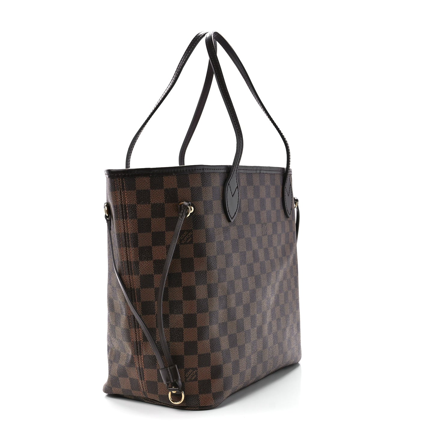 Damier Ebene Neo Neverfull MM Rose Ballerine