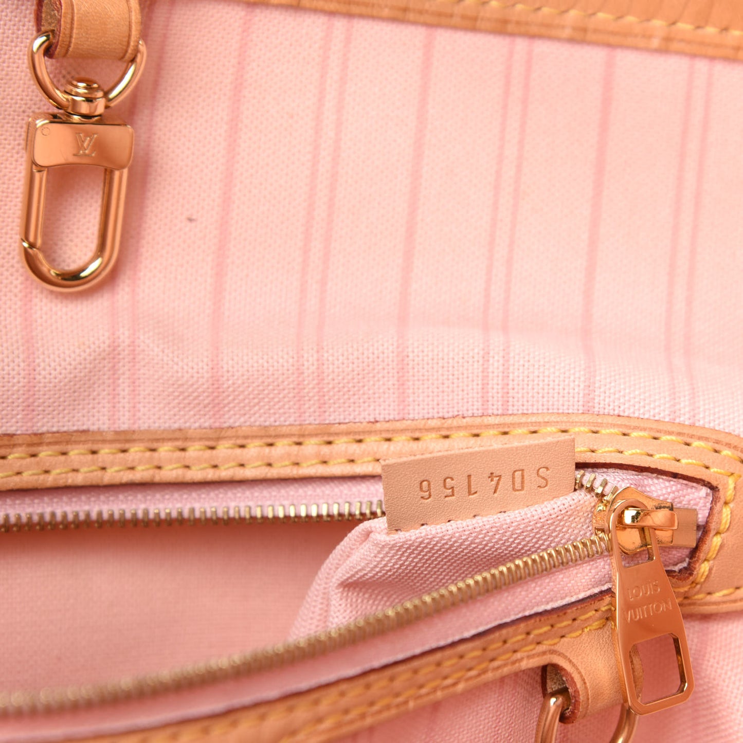 Damier Azur Delightful PM Rose Ballerine