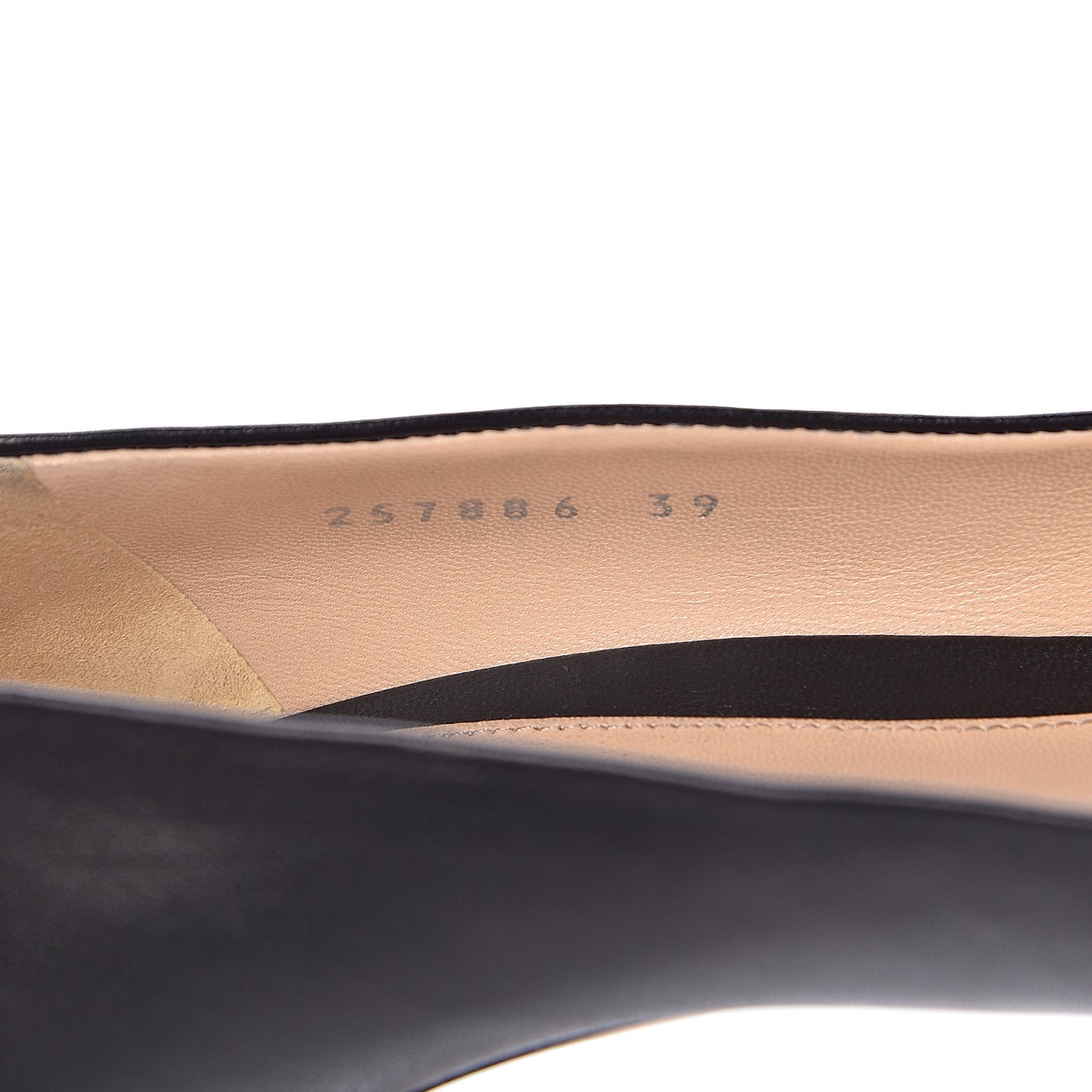 Malaga Kid Horsebit Peep Toe Pumps 39 Black