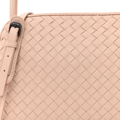 Bottega Veneta Nappa Intrecciato Nodini Crossbody Messenger Nude 9 of 12