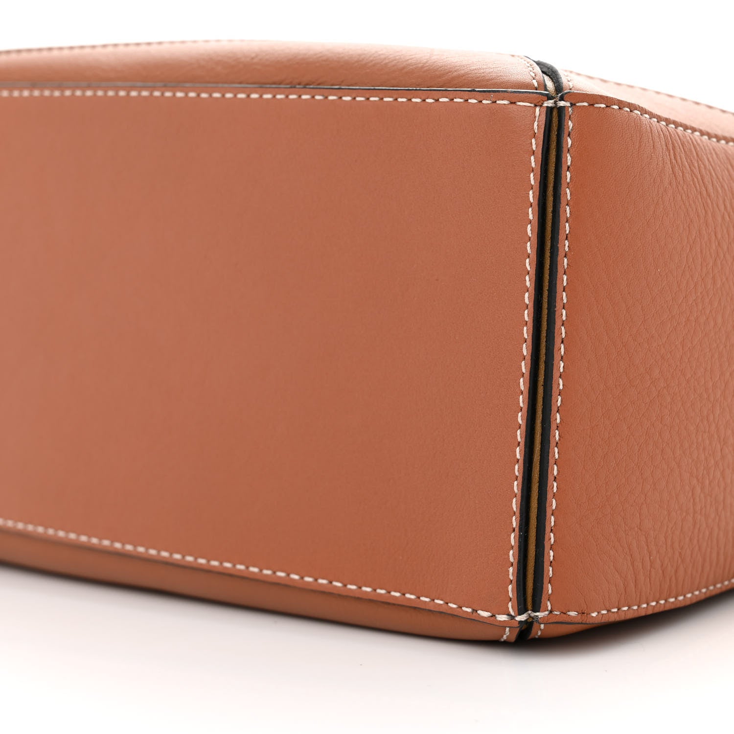 Loewe Calfskin Small Puzzle Bag Ochre 9 of 10