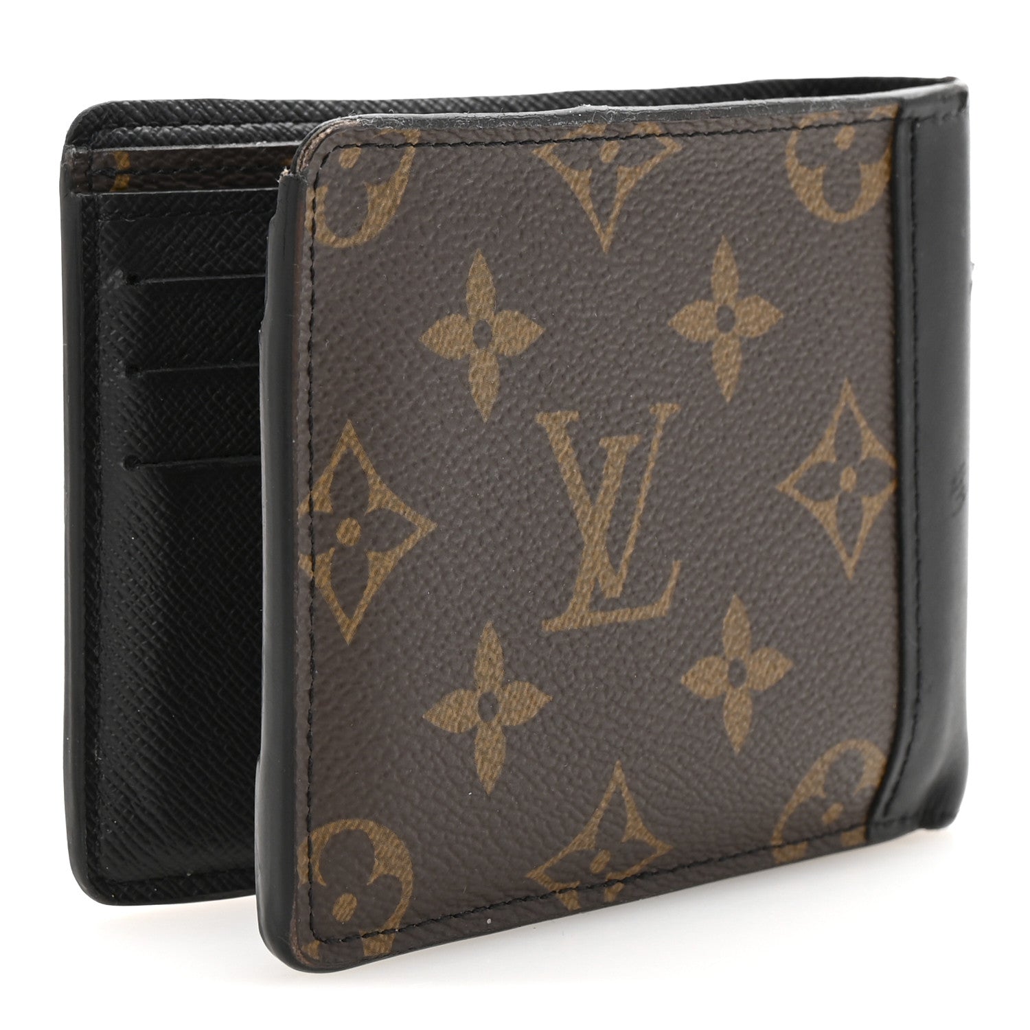 Louis Vuitton Monogram Macassar Multiple Wallet 5 of 14