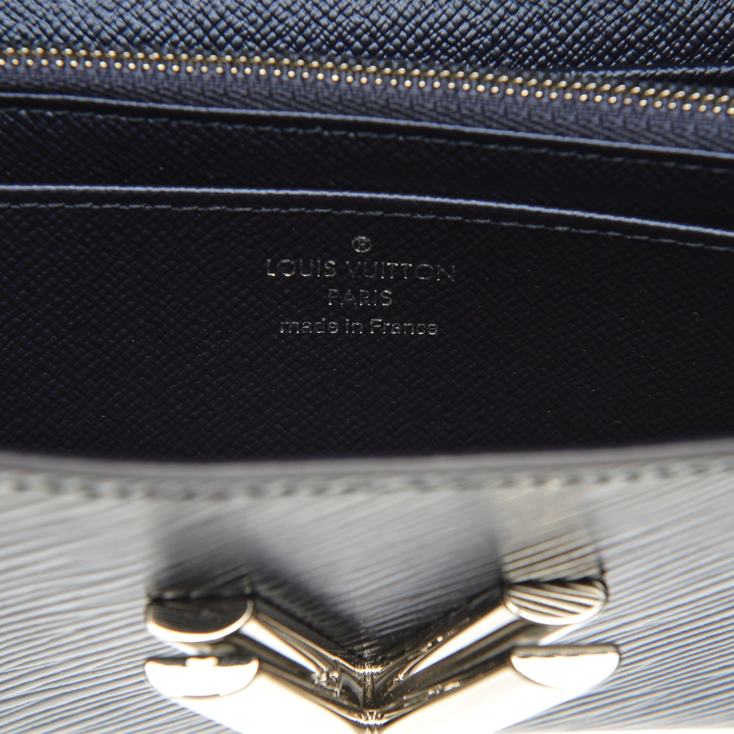 Epi Sequins Flame Twist Wallet Indigo