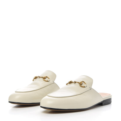 Gucci Malaga Kid Womens Princetown Slippers 37 Mystic White 3 of 17