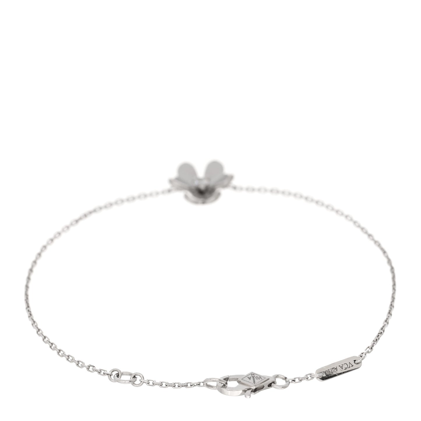 18K White Gold Diamond Mini Frivole Bracelet