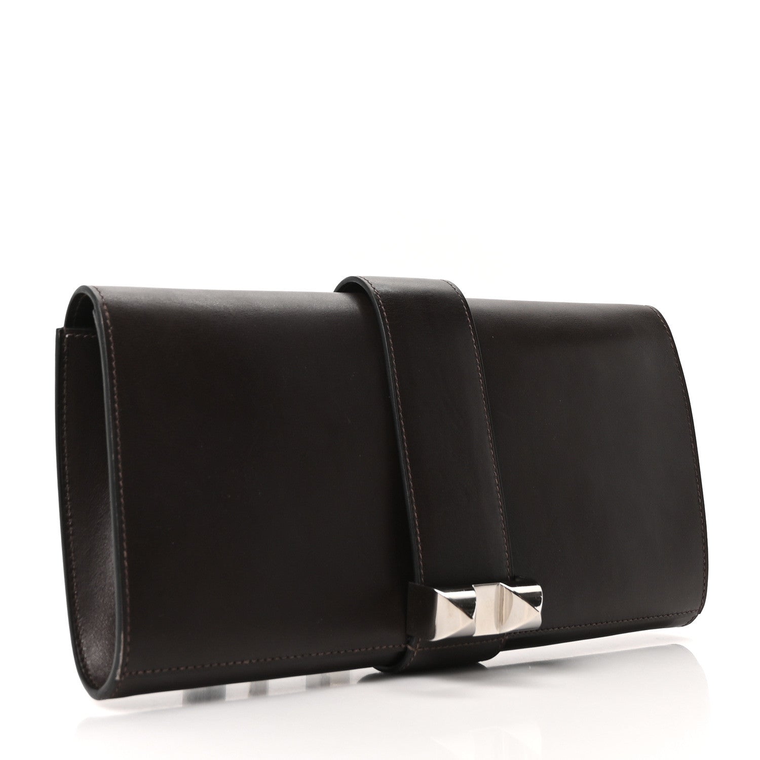 Hermes Box Medor 23 Clutch Chocolate 3 of 10