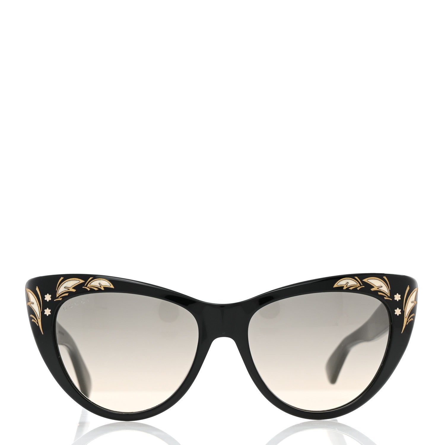 Gucci Acetate Cat Eye GG0089/S Sunglasses Black 2 of 9