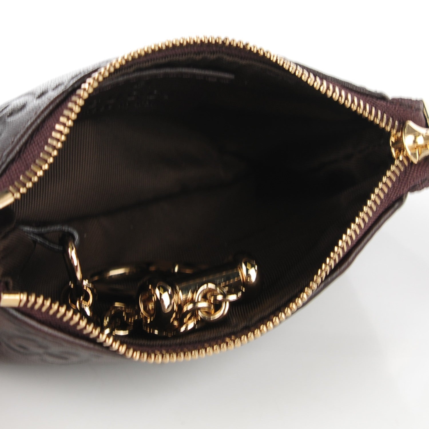 Gucci Guccissima Key Case Chocolate 5 of 7