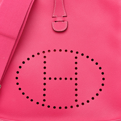 Hermes Epsom Evelyne III PM Rose Tyrien 8 of 12