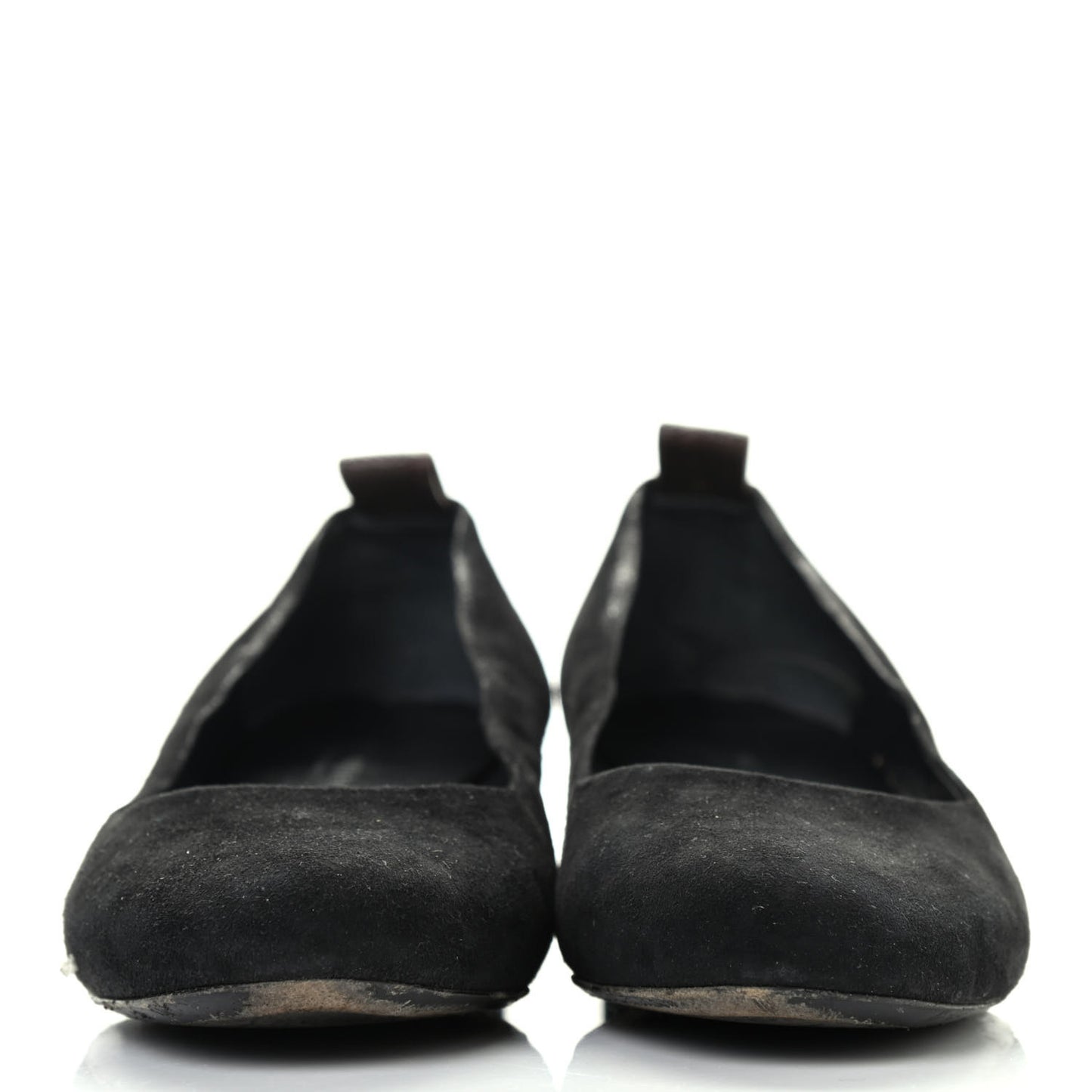 Suede Uniformes Pump 38 Black