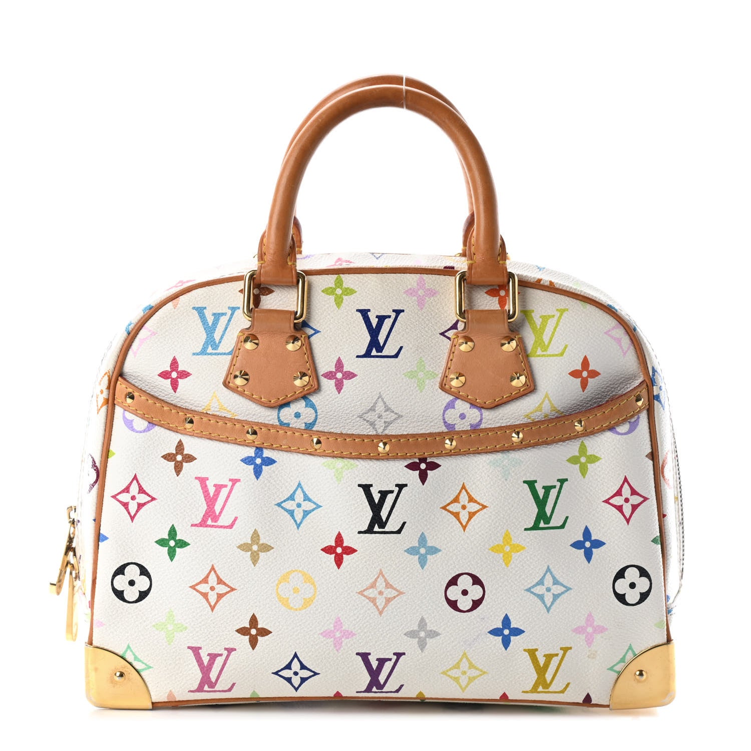 Louis Vuitton Monogram Multicolor Trouville White 1 of 8