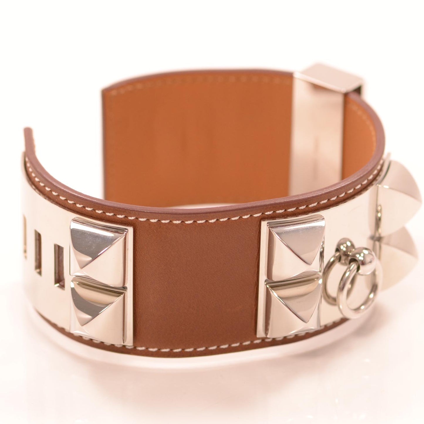 Barenia Collier de Chien CDC Bracelet Fauve