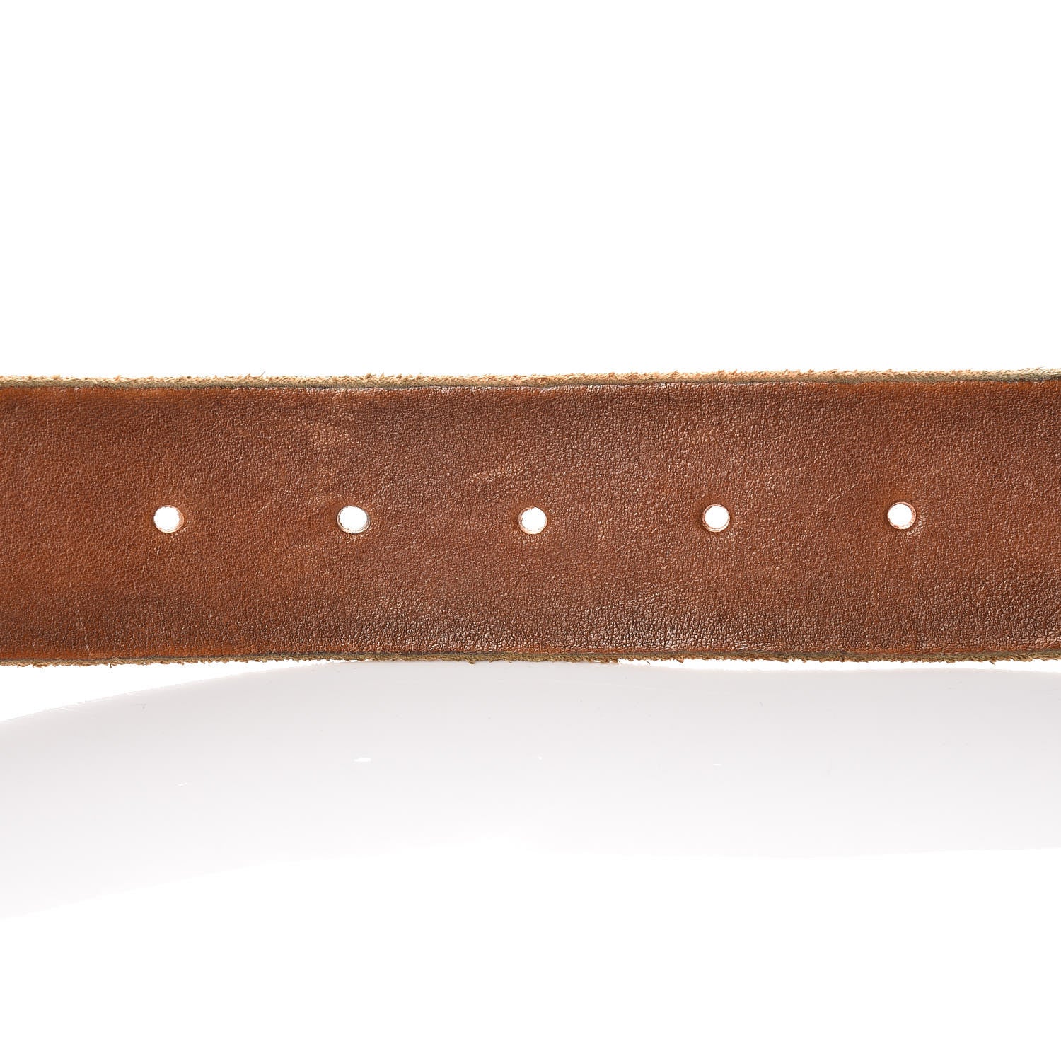 Gucci Faded Calfskin Double G 40mm Belt 85 34 Cuir 5 of 9