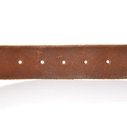 Gucci Faded Calfskin Double G 40mm Belt 85 34 Cuir 5 of 9