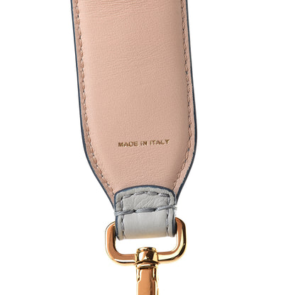 Fendi Vitello Dolce Plexiglass Bi-Color Studded Strap You Grigio Perla Plaster Multicolor 4 of 4