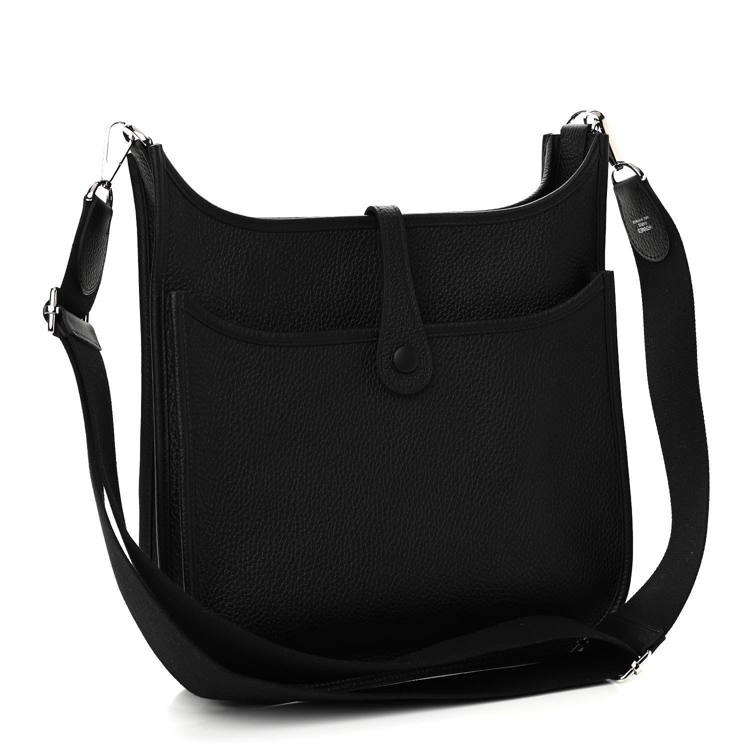 Hermes Taurillon Clemence Evelyne III PM Black 2 of 9