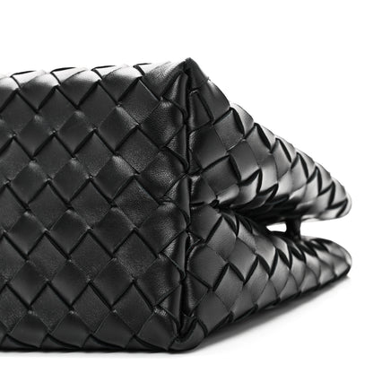 Bottega Veneta Nappa Intrecciato Small East West Andiamo Shoulder Bag Black 9 of 9