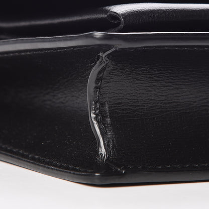 Saint Laurent Calfskin Monogram Sunset Chain Wallet Black 8 of 10