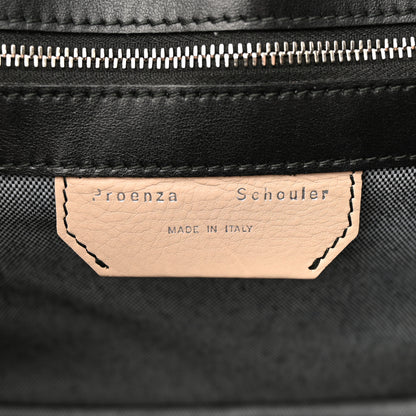 Proenza Schouler Grained Calfskin Medium Contrast Stitch PS1 Satchel Sand 6 of 12