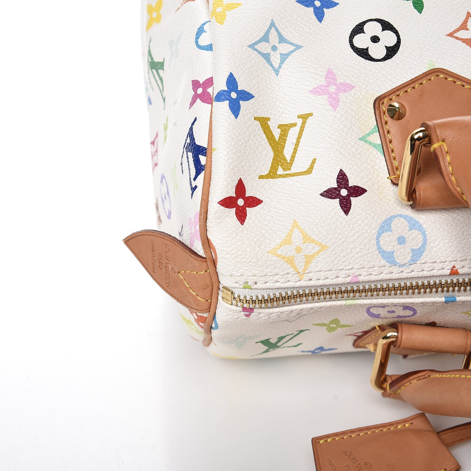 Louis Vuitton Monogram Multicolor Speedy 30 White 16 of 16