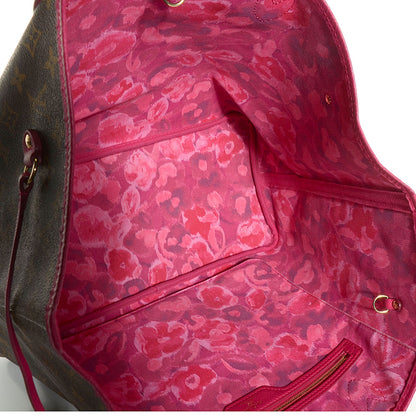 Louis Vuitton Monogram Articles de Voyage Ikat Neverfull GM Rose Indien 4 of 7