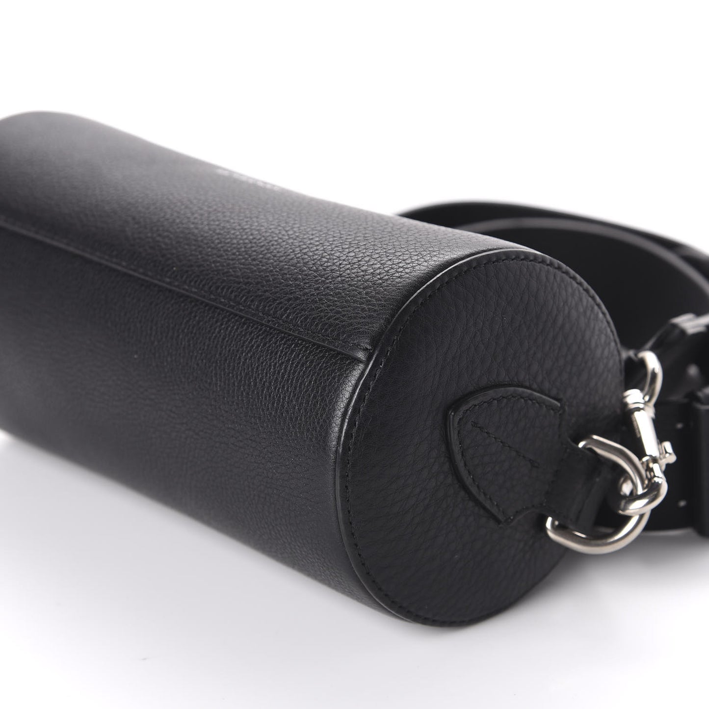 Calfskin The Barrel Bag Black