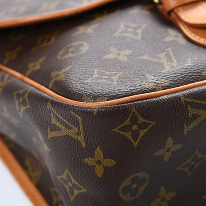 Louis Vuitton Monogram Sac Gibeciere GM 8 of 20
