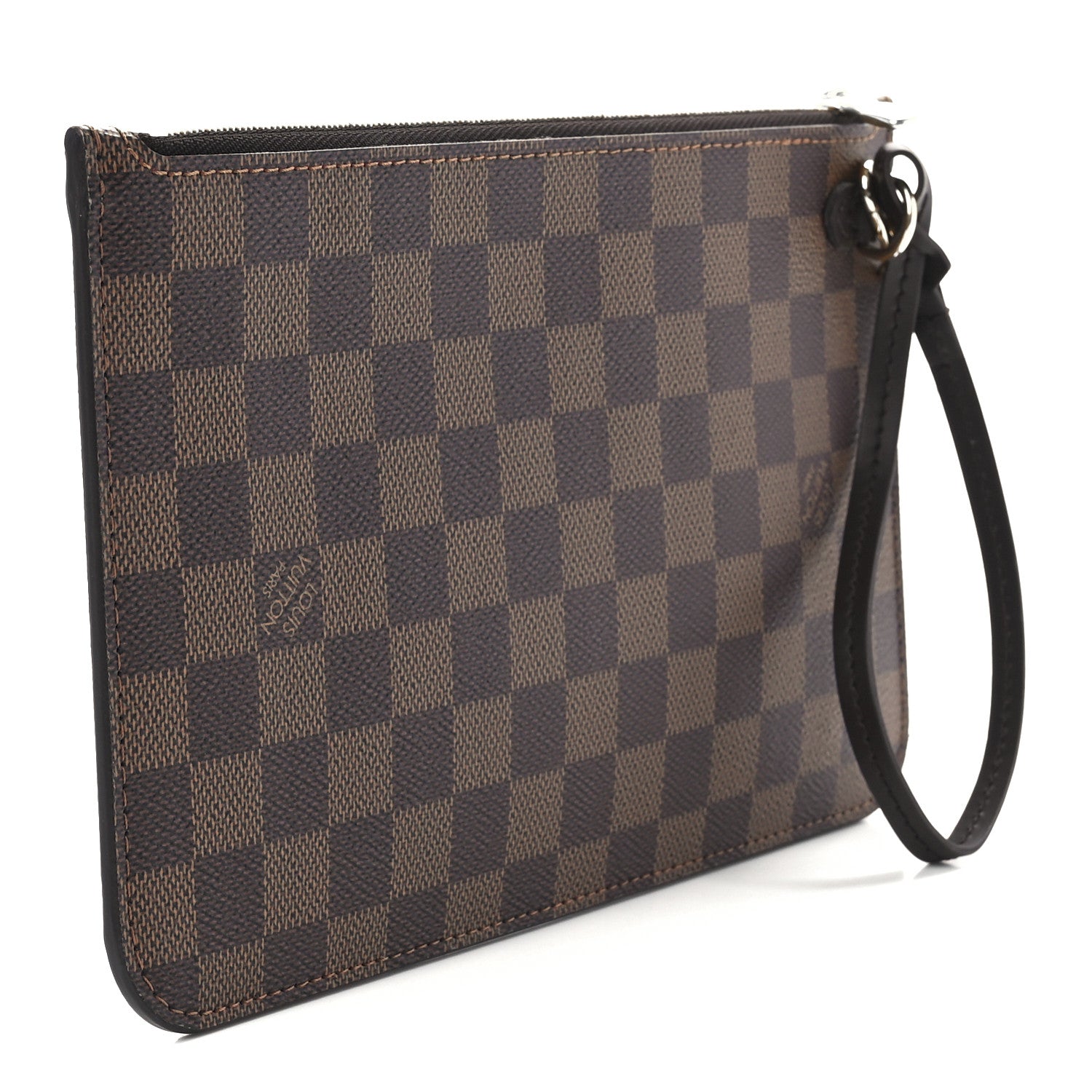 Louis Vuitton Damier Ebene Neverfull MM GM Pochette 3 of 10