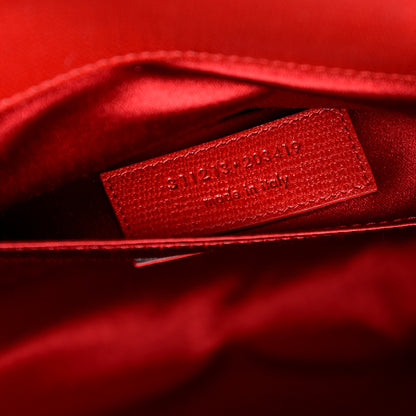 Saint Laurent Calfskin Classic Y Ligne Clutch Red 6 of 9