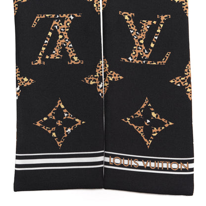 Louis Vuitton Silk Monogram Giant Jungle Bandeau Black 3 of 6