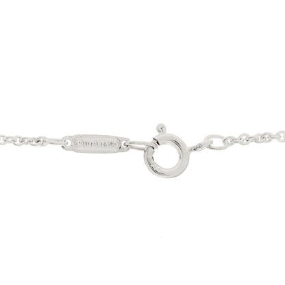 Tiffany Sterling Silver 1837 Open Circle Pendant Necklace 5 of 5