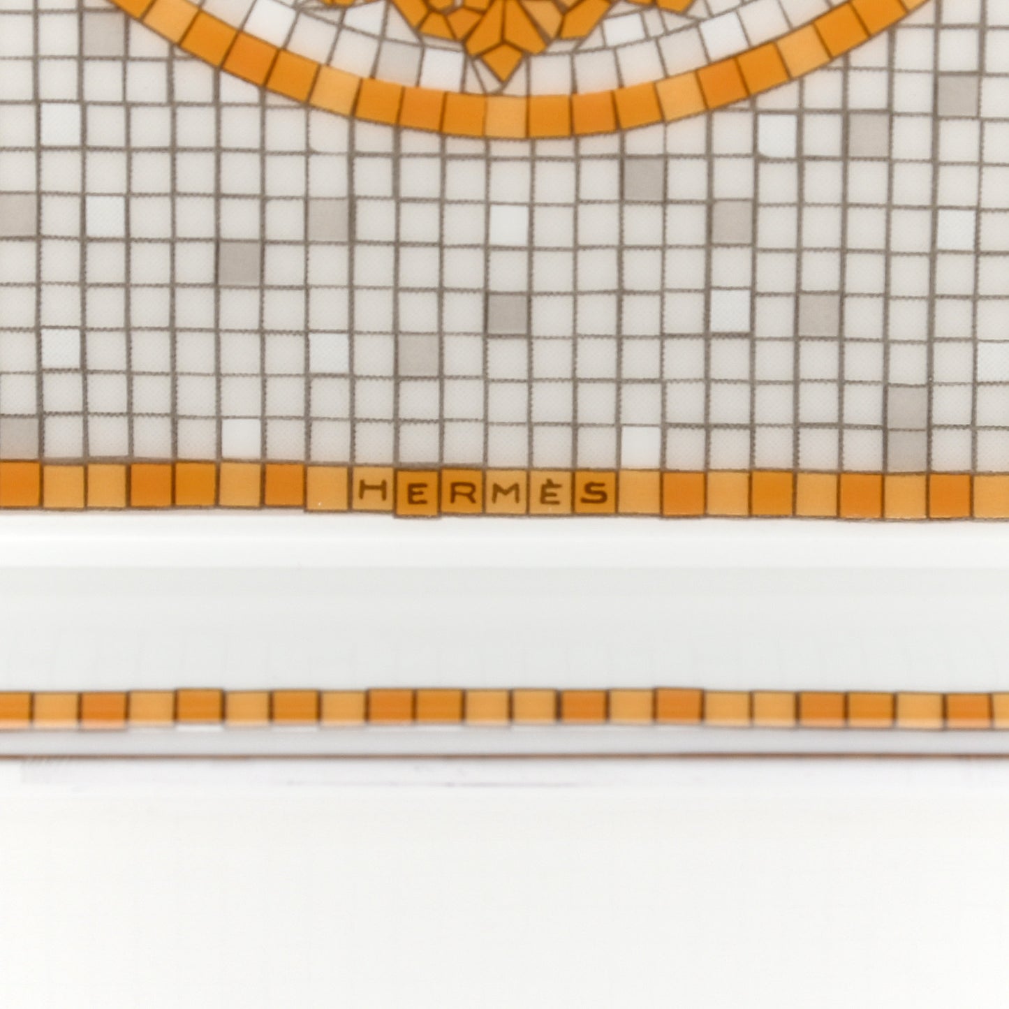 Porcelain Mosaique au 24 Gold Sushi Plate