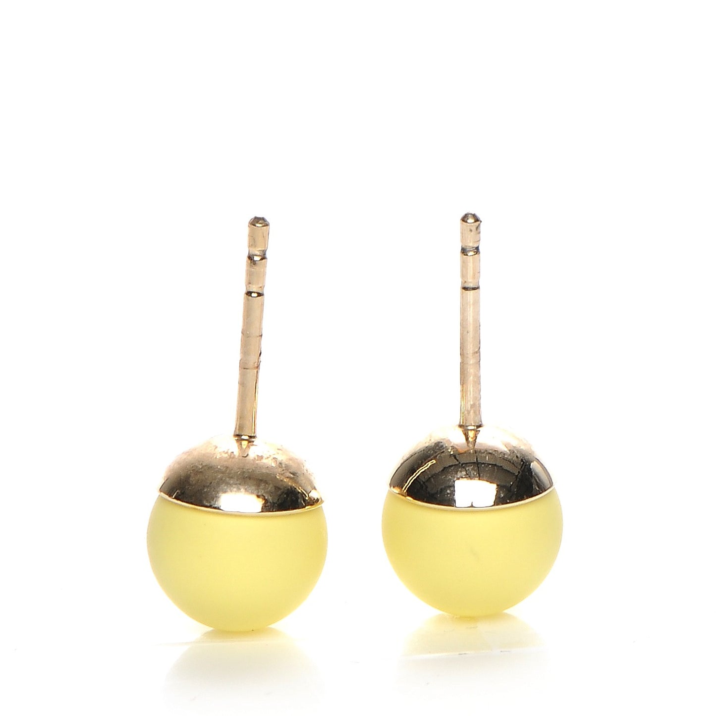 Mise En Dior Tribal Earrings Yellow