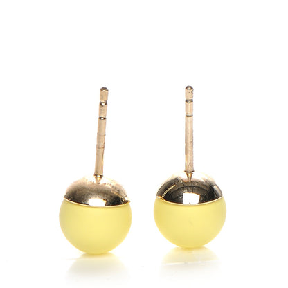 Christian Dior Mise En Dior Tribal Earrings Yellow 3 of 5