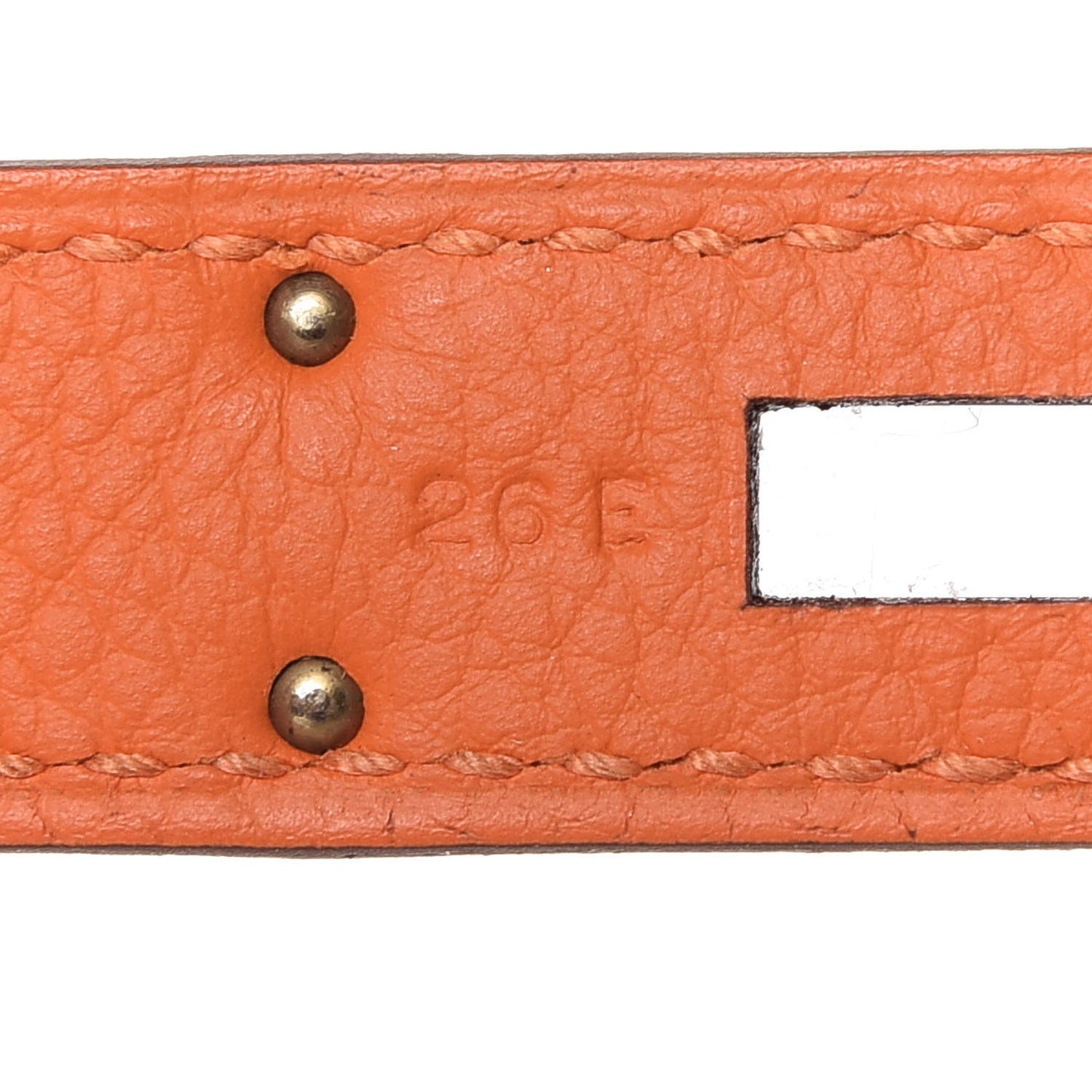 Togo Birkin 35 Orange
