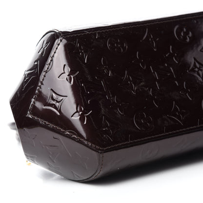 Louis Vuitton Vernis Sherwood PM Amarante 6 of 10