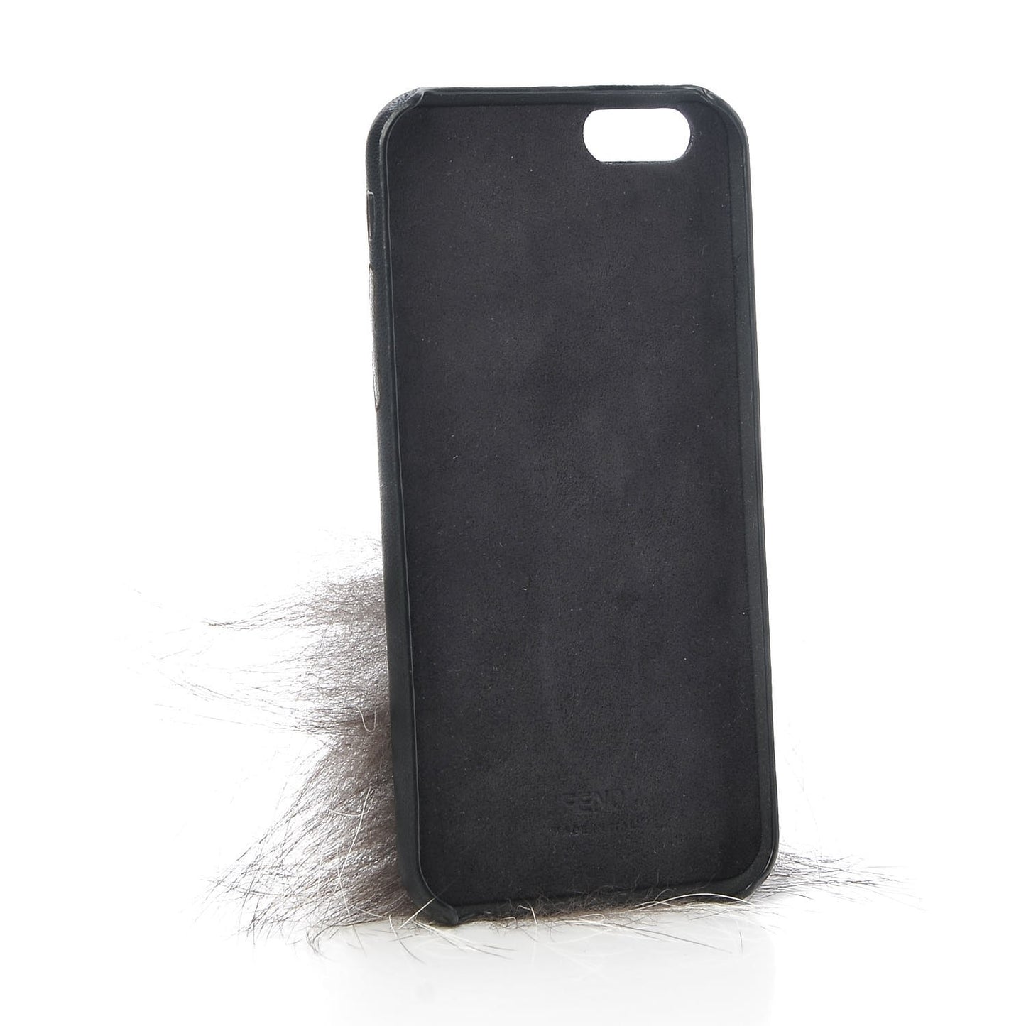 Nappa Fox Fur Karlito iPhone 6 Case Cover Black